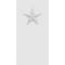 Ekena Millwork Standard Foster Star Plinth Block With Square Edge, 2 1/2"W x 5"H x 3/4"P PBP025X050X075FOS06 - alternate 4